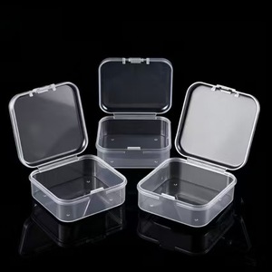 Caja <span class=keywords><strong>de</strong></span> Almacenamiento Mini Transparente y Ligera con Tapa para Componentes Electrónicos, Tornillos, Accesorios <span class=keywords><strong>de</strong></span> <span class=keywords><strong>Pesca</strong></span> - Product Image 1