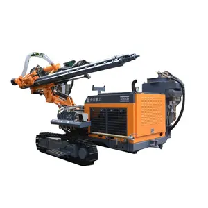 Hard rock breaker portable soil drilling rig equipment used in gold mining