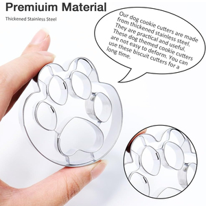 Cortador de Galletas Personalizado para Hornear Galletas, Molde de Acero Inoxidable para Galletas, Pata de Hueso de Perro y Cerveza - Product Image 4