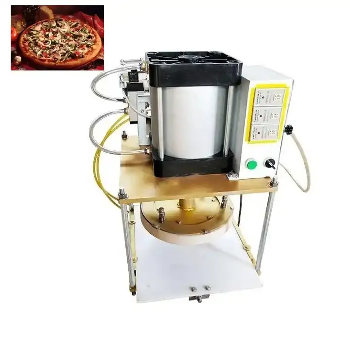 Pizza teig maschine aus Edelstahl Pizza teig walze Sheeter Roll maschine