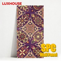 Panneau mural moderne SPC LUXHOUSE, imperméable, ignifuge, au toucher doux, garantie de plus de 5 ans, cuisine, chambre, salon, commerce