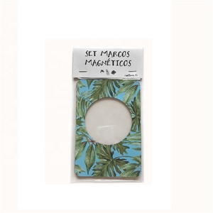 Tùy Chỉnh Linh Hoạt Lá Cọ Hình Ảnh Tủ Lạnh Nam Châm Từ Tính Khung Ảnh - Product Image 4