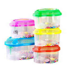 Groothandel Plastic Klein <span class=keywords><strong>Aquarium</strong></span> Draagbare Handheld Pet Box Turtletank <span class=keywords><strong>Aquarium</strong></span> <span class=keywords><strong>Aquarium</strong></span> - Product Image 1