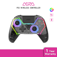 Manette de jeu sans fil avec éclairage RVB pour PS5