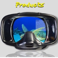 Nouveau masque de plongée en silicone pour adulte personnalisé en usine équipement de plongée en apnée lunettes de gros lentilles en verre lunettes de plongée masques faciaux