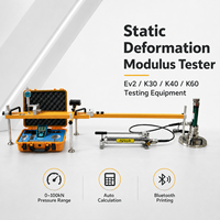 Appareil de test de capacité de charge statique Ev2 K30 pour l'inspection de la qualité des sous-couches de terrassement en matériaux mixtes (sol et roche)