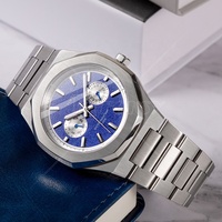 Jam Tangan Pria Quartz High End dengan Casing Belakang dari Baja Tahan Karat 316L Premium, Gerakan Jepang, Model Kasual Slim, Harga Grosir Murah Terbaik