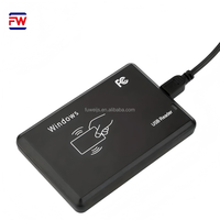 Lecteur de Carte USB NFC RFID ABS Sans Pilote pour Identification d'Hôtes, de Membres, et de Présence en Hôtellerie et Milieu Hospitalier, Plug & Play