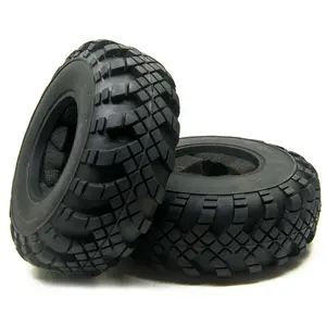 2.2 Inch Rubber Mud Grappler Tires For 1/10 RC Crawler 1/10 TRX-4 Wraith D90 SCX10 AXIAL TF2 RC Rock Crawler