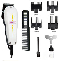 Machine de rasage de coupe professionnelle avec affichage numérique toilettage électrique sans fil pour hommes tondeuses à cheveux filaires EUplug
