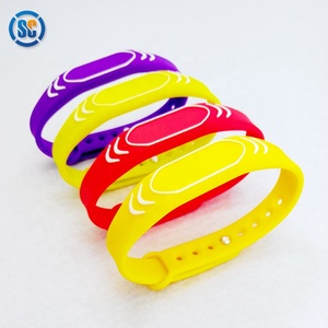 Водонепроницаемый смарт-браслет RFID NFC TK4100 125 кГц из силикона для замков в спортзалах - Product Image 2