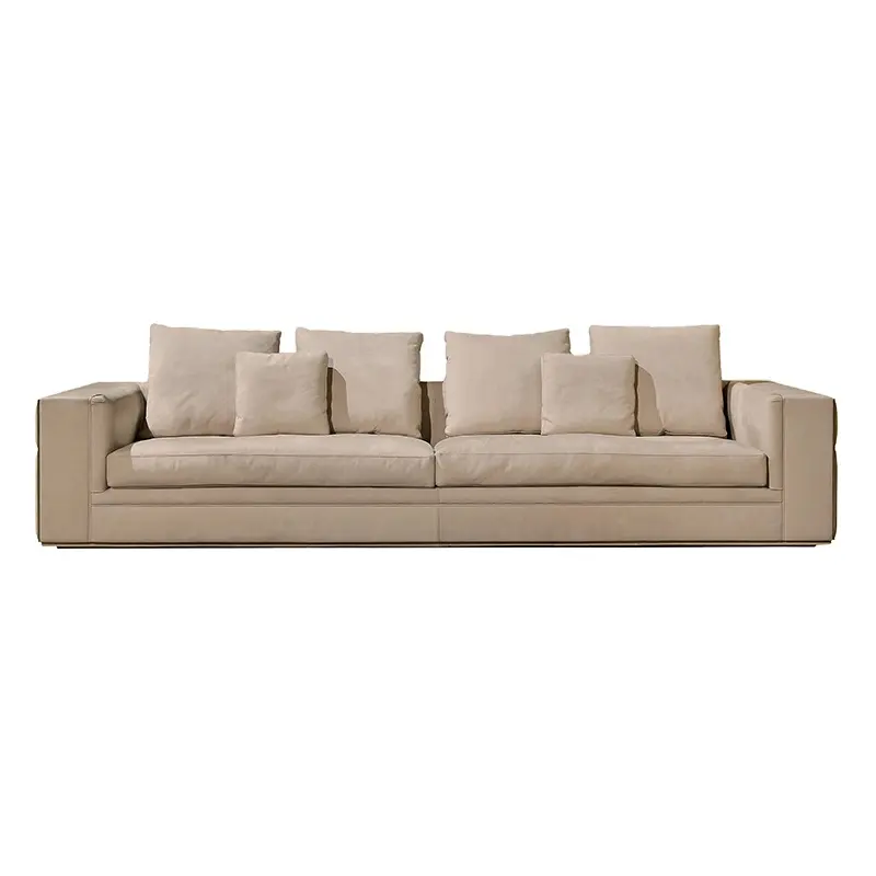 Directe Verkoop Babylon Luxe Huis Kopie Modern Design Echt Lederen Woonkamer Sofa Moderne Bank