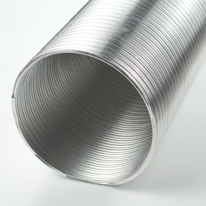 Manguera Flexible para Conductos de Aire de 4 Pulgadas y 4 m, Conducto Flexible de Aluminio Semirrígido - Product Image 2