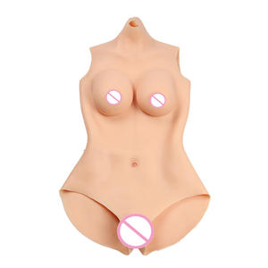 Volledig siliconen pak voor vrouwen, realistische borsten, realistische <span class=keywords><strong>vagina</strong></span>, heupliftend, nauwsluitend pak voor de club - Product Image 3