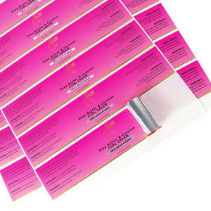 Cosmetici personalizzati di alta qualità BOPP etichetta lamina d'oro adesivi per la cura della pelle stampa <span class=keywords><strong>etichette</strong></span> di imballaggio per il barattolo di crema al burro di karité - Product Image 6