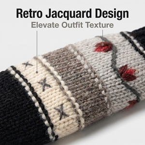Gants thermiques en tricot confortables pour enfants de 0 à 6 ans |   Mitaines pour tout-petits faites à la main pour l'automne/l'hiver - Product Image 3
