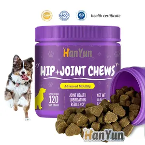 Wholesale Pet Health Care Supplement Hüft-und Gelenk-Soft-Chew Verbessern Sie die Mobilität sener gie, lindern Sie Gelenks ch merzen und die Gelenk gesundheit für Hunde