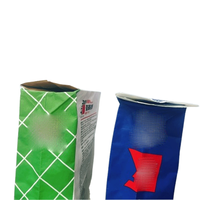 Woven Sack Cement Packaging Eco-friendly Kraft Paper Laminated PP Bag 10kg Agriculture Heat Seal Offset Printing