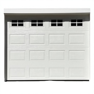Porte de <span class=keywords><strong>garage</strong></span> automatique moderne, porte de <span class=keywords><strong>garage</strong></span> à isolation thermique, taille personnalisée avec fenêtre en verre trempé, fournisseur de portes de <span class=keywords><strong>garage</strong></span> - Product Image 2