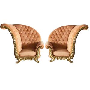 De Madera en muebles Kong masaje Louis pedicura de La Reina de Rey León silla del trono - Product Image 3