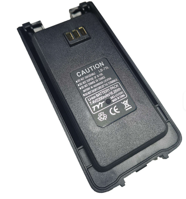 TYT Li-ion Battery LB-75L TYT MD-390 MD-UV390 TH-UV8200 VHF UHF Two Way Radio 3600mAh Li-ion Battery Pack