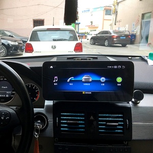 Lecteur multimédia DVD de voiture Android 8 cœurs avec écran tactile NAVIHUA IPS, autoradio, Carplay pour Mercedes-Benz Classe GLK 2008-2012 - Product Image 1