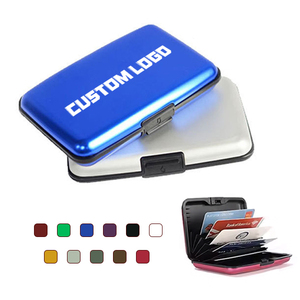 Estuche Protector Delgado de Metal para Dinero, Almacenamiento de Documentos de Crédito, Seguridad Antiescaneo, Organizador de Bolsillo Premium, Caja Fuerte para Identidad - Product Image 2