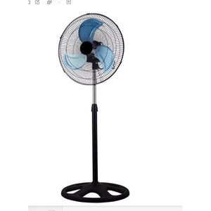 Ventilateur de sol 3-en-1 de 18 pouces, ventilateur industriel oscillant haute puissance, grand débit d'air, grille en fer, pales en aluminium - Product Image 4