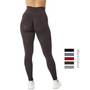Nefes yuga giymek tayt Jogger özel pantolon aktif giymek çıplak yoga pantolon popo kaldırma Yoga spor koşu pantolon kadınlar için