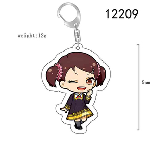 Porte-clés en acrylique 6CM <span class=keywords><strong>SPY</strong></span> <span class=keywords><strong>FAMILY</strong></span> Anime, figurines de personnages de cosplay, accessoires décoratifs, articles de collection, cadeaux, vente en gros - Product Image 6