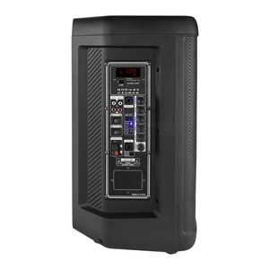 <span class=keywords><strong>Enceinte</strong></span> <span class=keywords><strong>portable</strong></span> PA 2 voies de 8 pouces <span class=keywords><strong>avec</strong></span> batterie rechargeable intégrée, 1 micro filaire, Bluetooth, USB, <span class=keywords><strong>lecteur</strong></span> de <span class=keywords><strong>carte</strong></span> <span class=keywords><strong>SD</strong></span>, lumière LED - Product Image 2