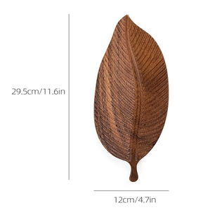 Độc đáo Lá Thiết kế trang trí charcuterie Hội Đồng Quản trị Keo Gỗ pho mát trái cây Platter - Product Image 3