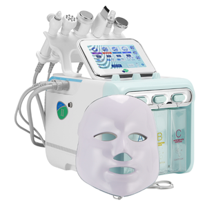 Appareil de soin du visage à jet d'oxygène Hydra Dermabrasion hydratant en profondeur, tête en acier inoxydable, compatible US EU AU JP UK, anti-rides - Product Image 2