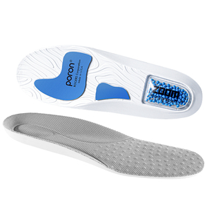 Vente en gros coussin d'air zoom antidérapant à paume pleine semelle de sport PORON à double rebond et amortissement quantité minimale de commande à talon en U 1 paire - Product Image 1