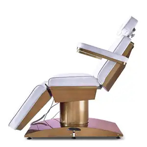 HOCHEY – mobilier de salon de beauté, lit de beauté de luxe, lit de massage doré, lit de spa