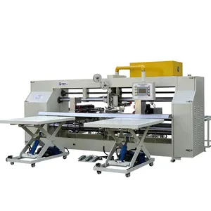 Double Pieces Semi Automatic Corrugated Box Stitching Machine For Packing Machine