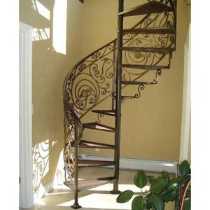 Escaleras Espirales Modernas Tanlong, Diseño de Escalera de Hierro Forjado, Escalera Espiral de Hierro Forjado para Interiores - Product Image 5