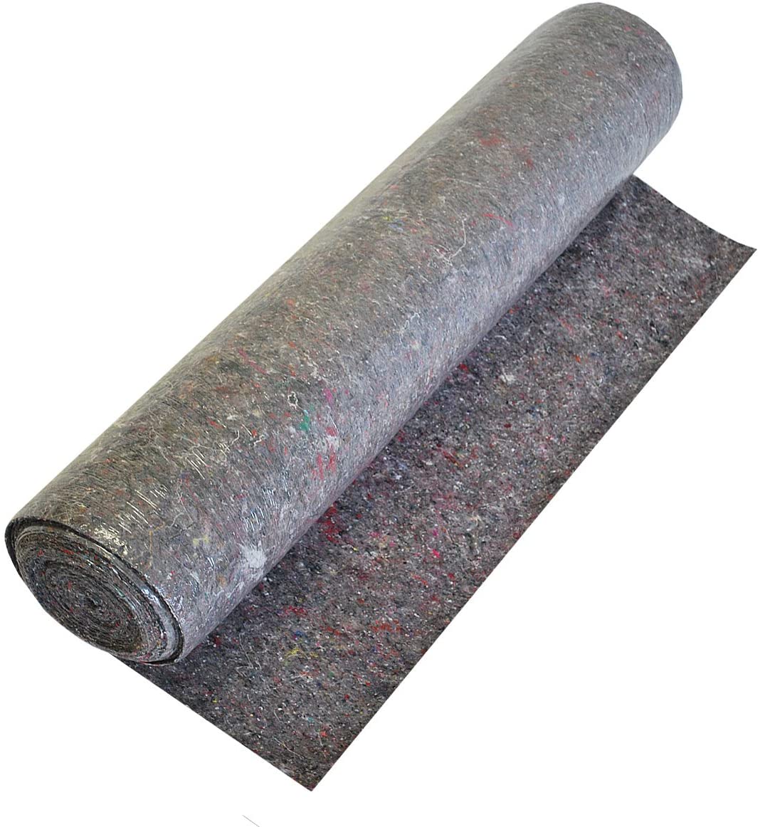 Needle Punched Cotton Industrial Felt Felt Drop Cloth Floor Protector Painter