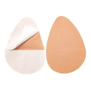 Chất Lượng Cao Tái Sử Dụng Không Có Keo Silicone Núm Vú Pasties Sexy Phụ Nữ Dày Khỏa Thân Rắn Silicone Màu Thiết Kế Bao Gồm