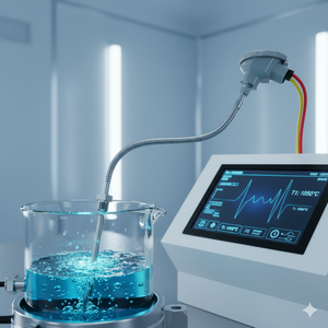 חיישן טמפרטורה Pt100 RS485 צמד תרמי מסוג K RTD ניטור טמפרטורת פני השטח עבור IoT Modbus - Product Image 2