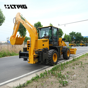 LTMG 2025 New Chinese Made Cheap 2.6 Ton 2.6 t Small Bucket Tooth <span class=keywords><strong>Bac</strong></span> Hoe Loader with Four-wheel Steering - Product Image 5