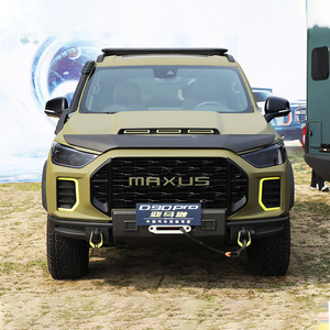 En Stock Saic MAXUS D90 PRO Pickup de Lujo Grande de 7 Asientos 2.0T Turbo 218Ps Piel Oscura Techo Solar Panorámico Nuevo Precio de Fábrica de China - Product Image 2