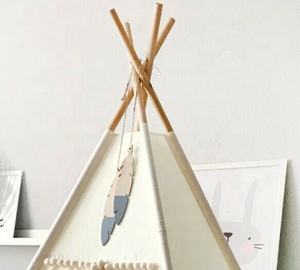 Tentes indiennes de luxe en toile de coton pour enfants tipi pour enfants tente de maison de jeu - Product Image 6