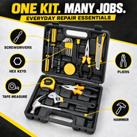 Kit d'outils de test de tension pour électricien, ensemble de 12 pièces avec tournevis, clé à molette, pinces pour le câblage domestique et l'inspection électrique