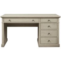 Bureau Commercial Américain Moderne en Bois Massif de Pin, Style Antique, Multi-Tiroirs, Personnalisable pour Bureau, Chambre ou Étude à Domicile