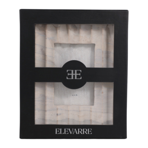Cadre photo en marbre ELEVARRE 4x6 pouces, cadre photo décoratif en pierre naturelle pour la maison, table, étagère - Product Image 2