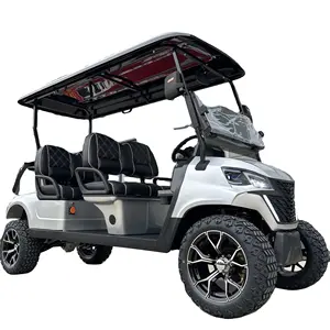 4 6 8 seater Fashion Design off-Road legal gas golf cart gasoline