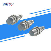 KJT Vente en gros NPN PNP NO NC 10-36V DC Distance de détection non blindée 8/16/20mm Commutateur de capteur de proximité inductif magnétique à 3 fils