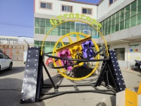 Autres produits de parc d'attractions équipement de terrain de jeu gyroscope tour espace intérieur anneau à vendre
