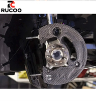 Plaque de refroidissement des freins en carbone préimprégné pour BMW G80/G81 M3 G82/G83 M4 Track Mod